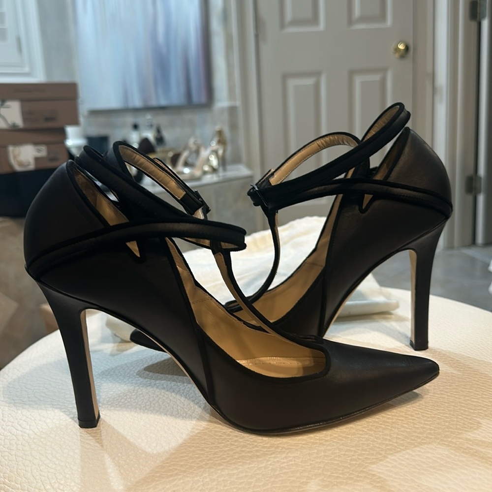 Henry Lapore Dezert Black 4 Inch Pumps Gem